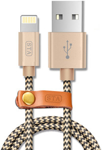 STA MFI Certified Flat Charge & Data Lightning Cable