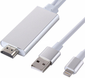 Smart Tech Lightning to HDMI Adapter, Stouch 6.4Ft Lightning MHL To HDTV Cable 1080P HD Adapter For HDMI Cable