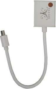 Axcess Thunderbolt to VGA Female Network Cable