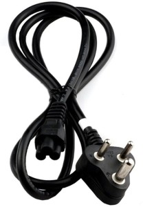 De Techinn 3 Pin Barrel Power Supply Cable Laptop Adapter Charger - 1.5 Meter Power Cord