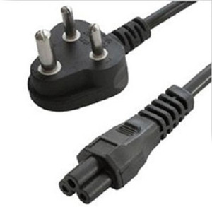 Vaish 3 Pin Laptop PC Power Cord