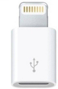 VU4 Micro USB To Lightning 8 Pin Data Adapter Sync & Charge Cable