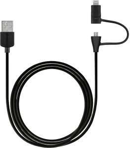 Amzer 96815 MFi Certified Lightning to Micro USB Sync and Charge Cable Sync & Charge Cable