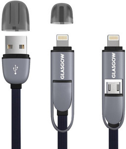 Glasgow 2 in 1 Lightning & Micro USB Cable