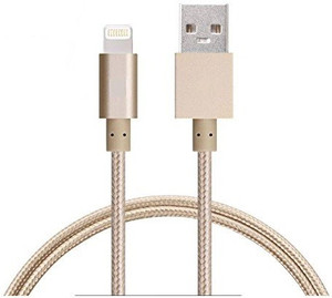 99 Gems 5Ft Long Cotten braded Strong Lightning 8 Pin Sync & Charge Cable