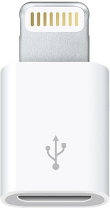 White Panther Micro USB to 8 Pin Sync & Charge Cable