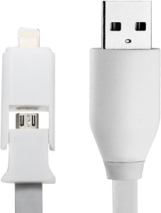 ShutterBugs 2-in-1 Data cable for All Smartphones Sync & Charge Cable