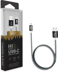 MTT 1.2 Meter Nylon Braided Tangle Free USB Type A to USB C Type Cable