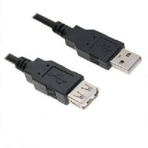 Wiretech USB 2.0 Male to Female USB Cable
