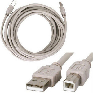 Ad Net Printer Sheret cable normal 5 mtr USB Cable
