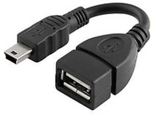Speed USB Mini To USB Female OTG USB Cable