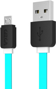Gizga Essentials Tangle-Free (1 meter/ 3.2 Feet) Fast Charging USB Cable