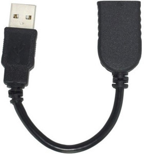 TechGear Adjustable Flexible 2.0 Male to Female Extension USB Cable