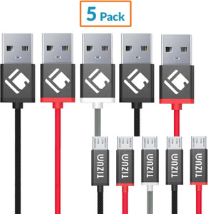 TIZUM Indestructible (1.2 meter/ 4 Feet) Fast Charging USB Cable