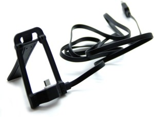 Smiledrive Stand Plus Data Cable For Android Phones - Charge It While You Keep It On A Stand USB Cable