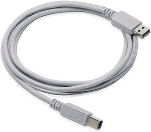 Generix Pack of 2 USB 2.0 Printer for HP, Canon, Epson 5 Mtr USB Cable