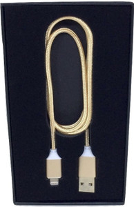 Shrih SHR-9206 Golden Nylon Braided Magnetic Quick Charge USB Cable