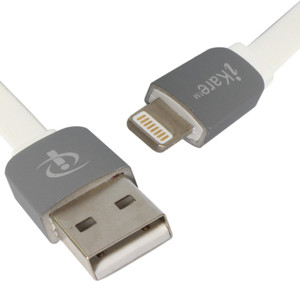 iKare Premium 8 Pin Lightning Data Sync High Speed Lightning USB Data Cable for Apple iPhone 5/ iPad 4/ iPad Air/ iPad Air 2/ Mini/ Mini 2 Retina/ Mini 3/ iPhone 6/ iPhone 6 Plus B-403 USB Cable