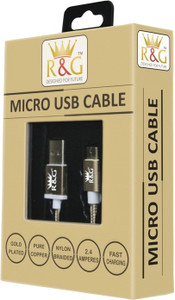 R&G High Speed Gold Plated Micro USB Cable