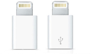 Digital High Quality 8 pin to Micro USB Adapter Converter for Iphone ipad ( Pack Of 2 ) USB Cable