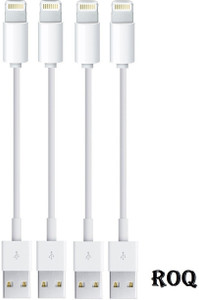 ROQ Sets of 4 High Speed Charging Power Bank Wire for 5,5s,6,6s & 6 Plus USB Cable