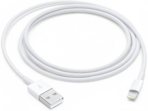Signature Apple iPhone Charger For 5, 5c, 5S, 6 ,7, iPad Mini, iPod Touch 5G, new iPad and iPad Air,1 Meter USB 2.0 Data Sync Cable USB Cable SS676 (White) USB Cable
