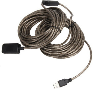 Cremar SuperSpeed 10M 2.0 Extension Cable Repeater Male to Female M/F Built-in IC Dual Shielding High Quality USB Cable