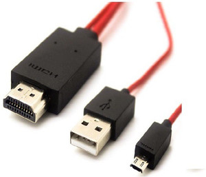 Tapawire MHL MIcro USB to HDMI 1080P HD TV Cable Adapter for Samsung Galaxy S3 S4 S5 Note 2 Note 3 USB Cable
