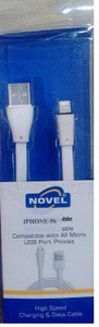 Novel PREMIUM Apple iPhone Charger For 5, 5c, 5S, 6 , iPad Mini, iPod Touch 5G, new iPad and iPad Air,1 Meter USB 2.0 Data Sync Cable 1 Year Warranty Lightning Cable USB Cable