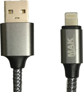 MAK iPhone 5,6,7 Nylon Braided Unbreakable USB Cable