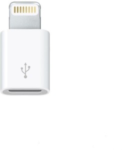 White Panther MicroUSB to Lightning 8 Pin Convertor USB Cable