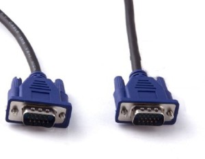 KARP VGA Male To Male-15 Pin High Quality Lead For PC, Monitor,Tv, Lcd,Plasma,Projector -1M VGA Cable