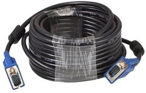 ROQ High Quality Full Copper 20mtr Male TO Male VGA Cable