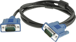 Generix 1.2 Meter Full Copper 15 pin Male to Male VGA Cable
