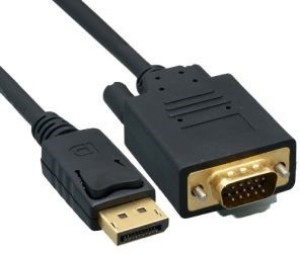 TechGear Displayport Dp To VGA Male Video Cable