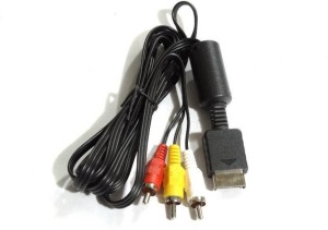 TechGear Composite AV CVBS for PlayStation PS2, PS3 RCA Audio Video Cable