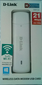 D-Link Wireless Data Modem USB Data Card