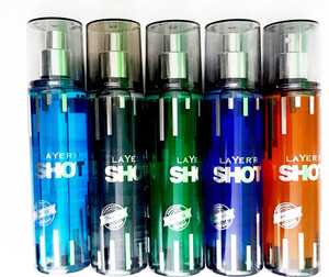 Layer Shot Set Of 5 Fragrances Perfume Body Spray For Men Best Price In India Layer Shot Set Of 5 Fragrances Perfume Body Spray For Men Compare Price List From Layer Deodorants 10193912 Buyhatke Perfume layering in its simplest sense means applying one perfume on top of another, so the two fragrances blend together to create a brand new scent. layer shot set of 5 fragrances perfume body spray for men135 ml