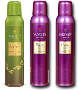 Yardley London Feather Poise Body Spray For Women 450 Ml Best