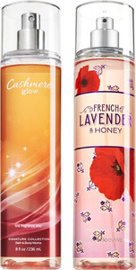 Bath Body Works French Lavender Honey Cashmere Glow Fragrance Mist Body Mist For Women472 Ml