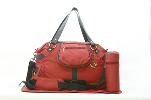 My Milestones Studio Messenger Diaper Bag