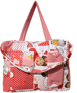 My Angel Teddy Dotted Print Tote Diaper bag
