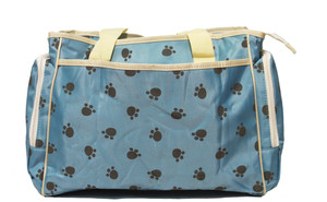 Kiwi Paw Prints Shoulder Diaper Bag