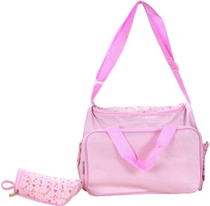 Pretty Krafts Mother's Pink Color Diaper & Organizer Bag