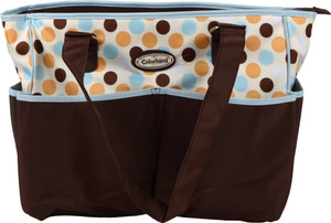 Colorland Multi Dot Print (Brown/ Beige) Diaper Bag