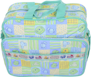 Kidzvilla Mother Bag Medium Size Green Color Backpack Diaper Bag