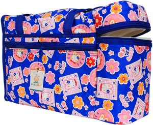 Ole Baby Bunny Flower Sticker Premium With Warmer Tote Diaper Bag