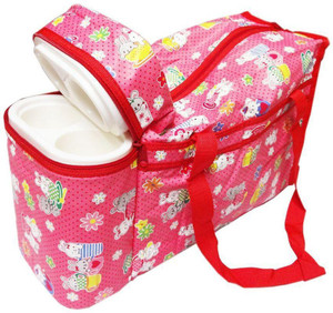 Gennext babybag red with bottlespace Diaper Bag