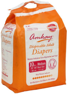 Amkay Adult Diapers - M