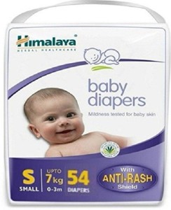 Himalaya Himalaya Baby Diapers SMALL 54 pieces - S (54 Pieces) Himalaya - S